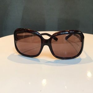 Tory Burch Large Square Sunglasses